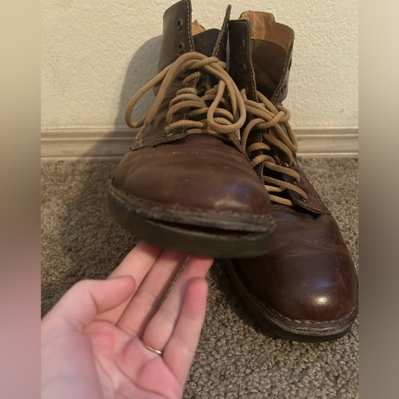 Dr. Martens Men’s Jasper Ankle Boots Leather Dark Brown Size 13 Outdoor Comfort - Picture 9 of 11